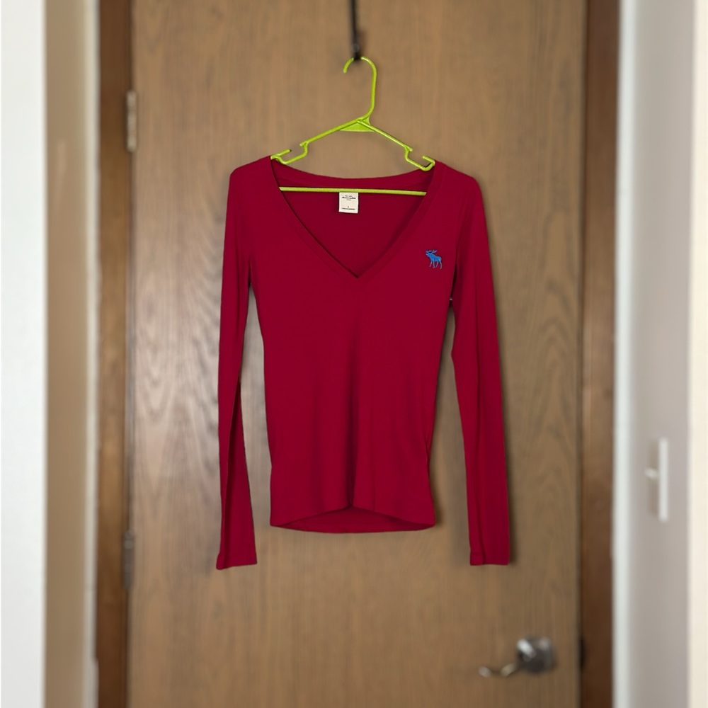 AmberCrombie and Fitch long sleeve shirt. Size Large